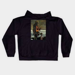 zdzislaw beksinski - Beksinski Repro Kids Hoodie